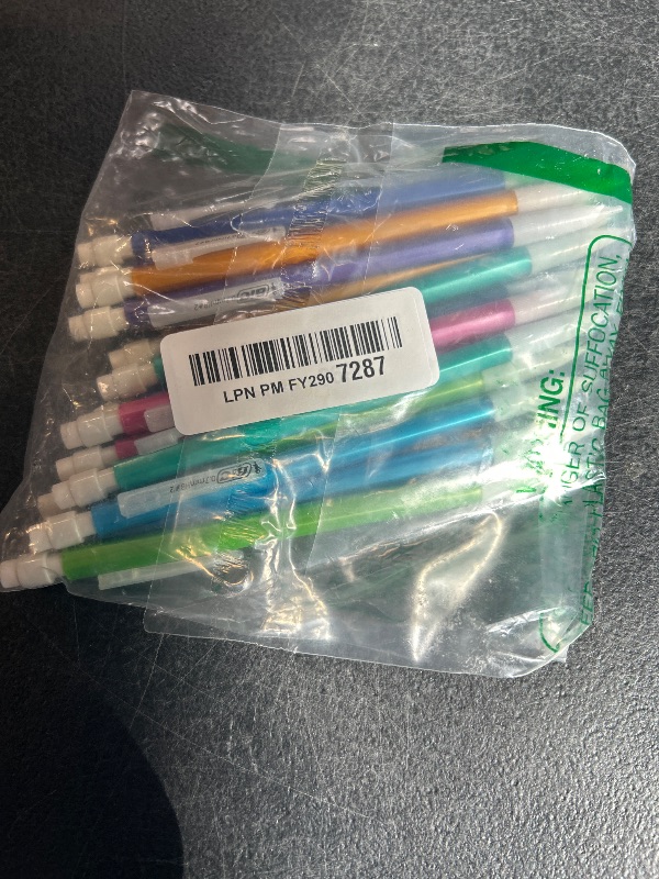 View 2 of BIC Xtra-Sparkle Number 2 Mechanical Pencils With Erasers, Medium Point (0.7mm), 24-Count Pack, Mechanical Pencils for School Supplies