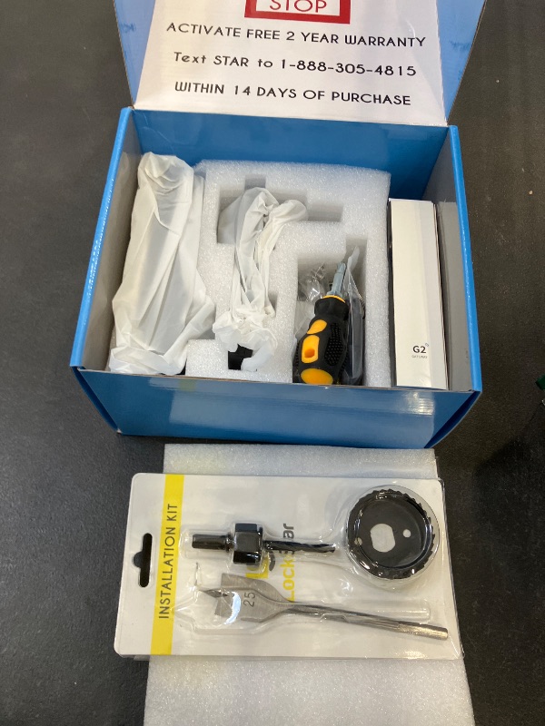 Photo 1 of LOCKSTAR® Smart Door Lock • Keyless Entry Deadbolt Door Lock • Multiple Entry Methods – APP • Fingerprint Touch ID • Keypad Code • Card FOB • Traditional Key • Smart Home Devices