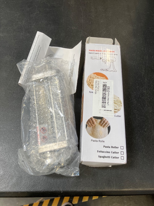 Photo 1 of Pasta Maker Attachment for all KitchenAid Stand Mixer, including Pasta Sheet Roller