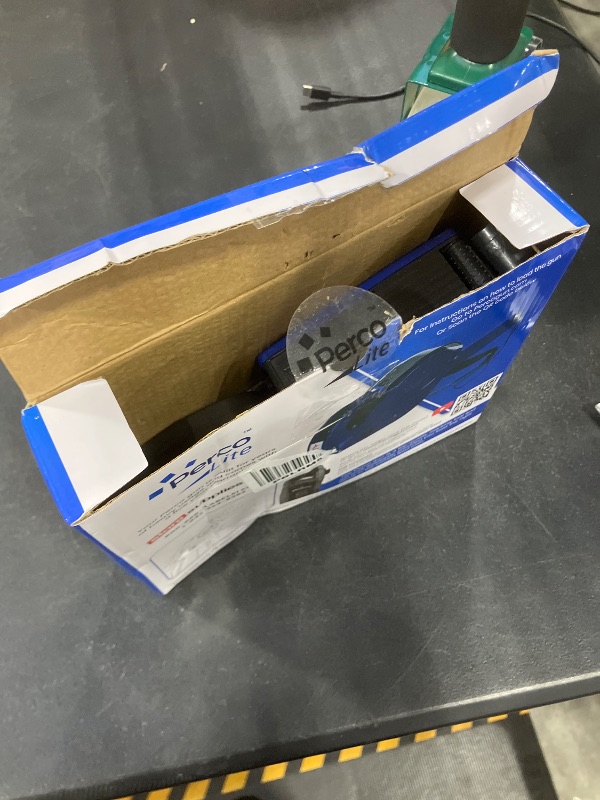 Photo 1 of Perco Lite 1 Line Price Gun with Price-Marking Labels Kit — Includes 5,000 Blank White Labels, 1 Gun Clip, 2 Ink Rollers — 1 Ink Roll & Labels Preloaded — Ideal for Retail Pricing, Inventory, and More