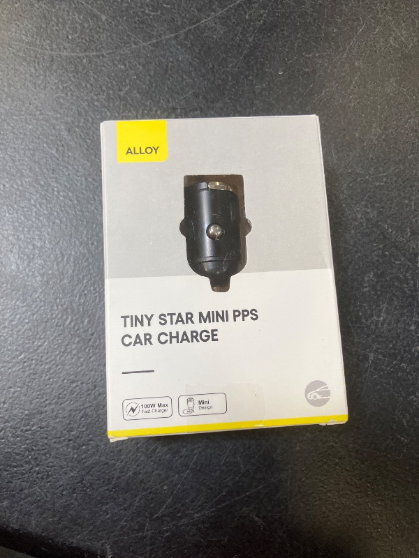 Photo 1 of 130W Mini Car Charger+3in1 USB Cable Fast Charging[QC100W+PD30W] Invisible Flush Fit Cigarette Lighter Adapter with Type C Cable,Dual Port for iPhone iPad Samsung MacBook Laptop Dashcam