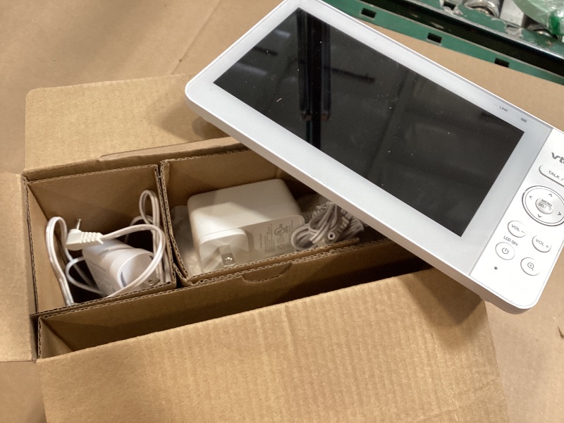 Photo 1 of VTech 7" Baby Monitor with IPS Screen, Pan Tilt Zoom Camera, No WiFi Video Baby Monitor with Camera and Audio, Multi-Color Night Light, 2-Way Talk, Lullabies, Advanced HQ Max