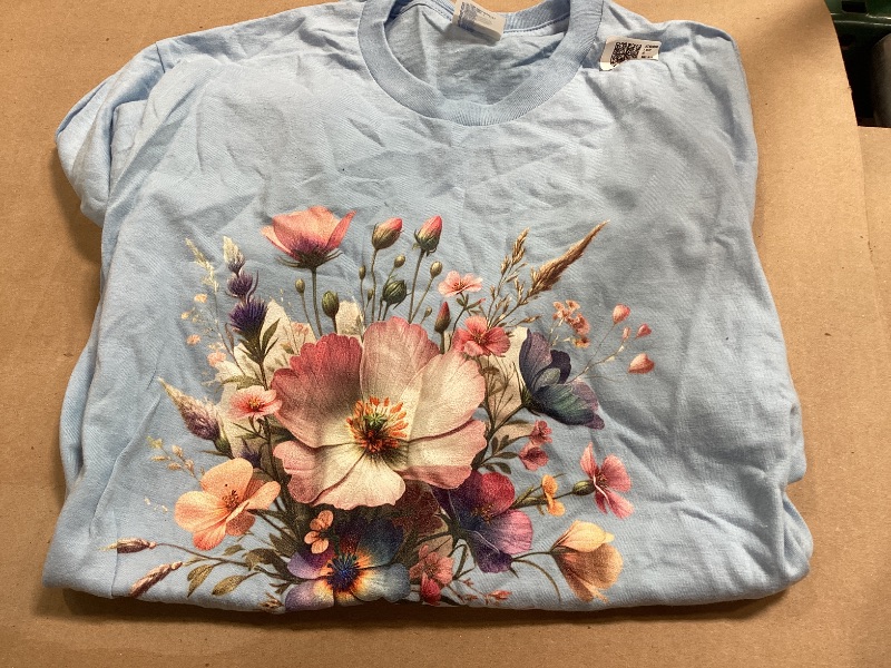 Photo 1 of S. Baby in bloom baby shower floral wildflowers T-Shirt