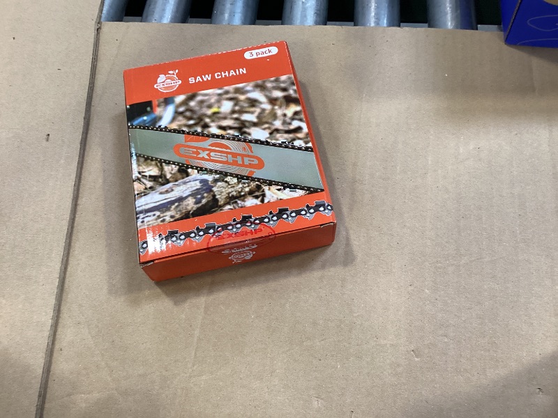 Photo 1 of EXSHP 5 Inch Chainsaw Chain 0.30" Pitch .043" Gauge 28 Drive Links Semi-Chisel Chain Saw Chains for Husqvarna, Poulan, Craftsman, Greenworks and More Chainsaw Brands(3 Packs)(30TOP-10)