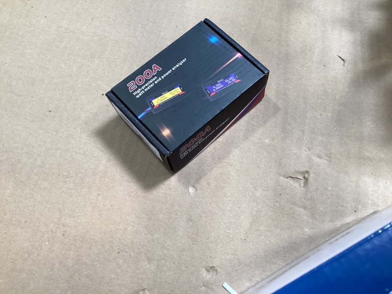 Photo 1 of 200A High Precision Power Analyzer Multi Meter for Measuring Power Watt (W) Voltage (V) Current (A) Charge (Ah) Energy (Wh)