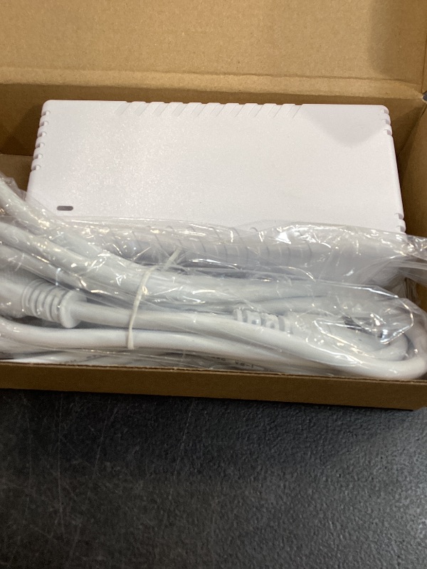 Photo 1 of 54V Power Adapter Compatible for UniFi XG 6 PoE US-XG-6POE USW-Ultra-210W 6 8 Port Switch ADS-210NX-48-1 540210E ADS-210NX-48-1540210E Replacement White 210W Power Supply Cord Charger