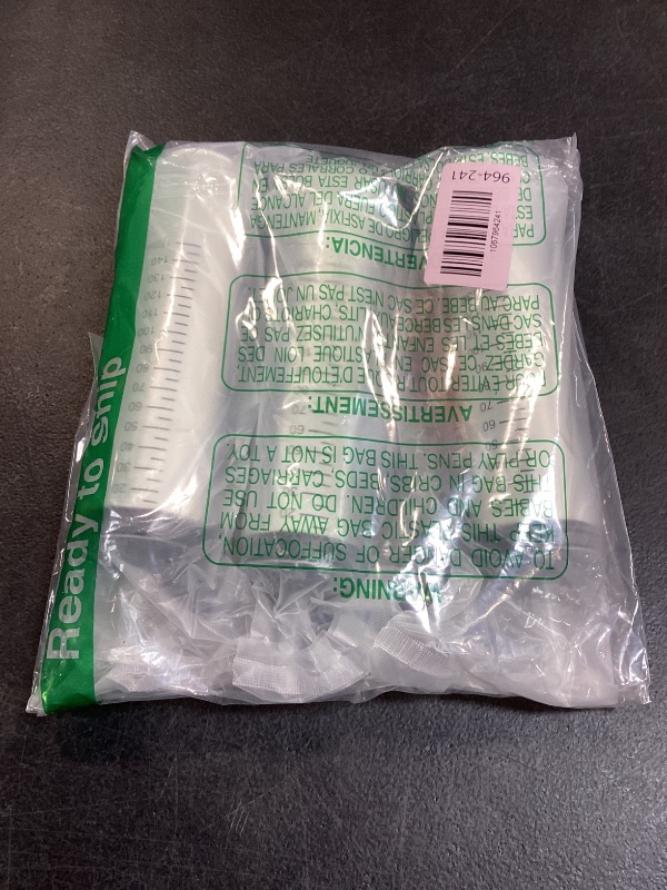 Photo 1 of 150ml Large Syringes for Liquid, Oral, Scientific Labs, Measurement, Dispensing, with Cap- 3 Pack 150 ml Syringe
