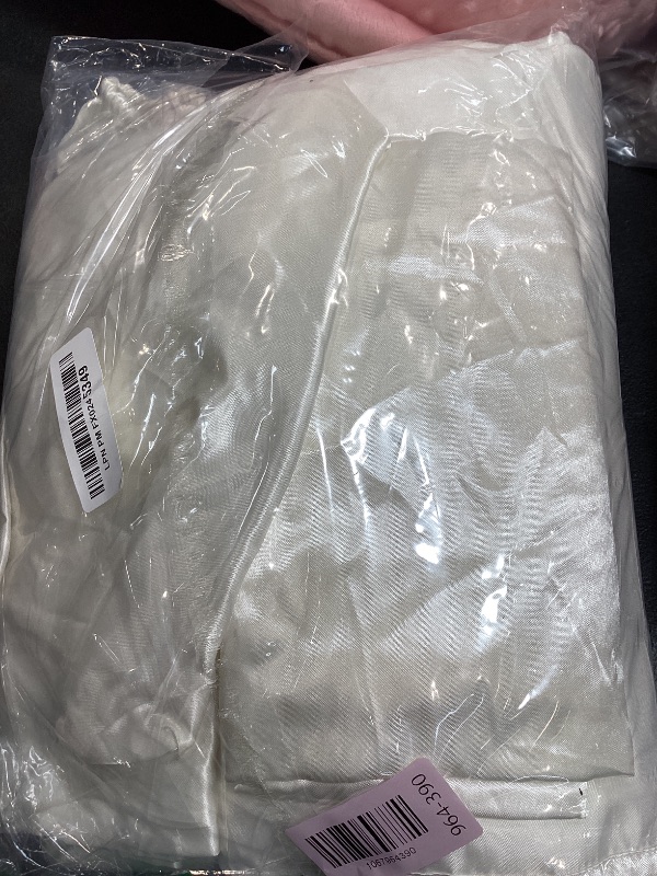 Photo 1 of BEDELITE Satin Sheets Queen Size Bed Set, Luxury Soft Ivory White Silky Sheets for Hair and Skin, Similar to Silk Bed Sheets Set 4 Pieces ?1 Deep Pocket Fitted Sheet, 1 Flat Sheet, and 2 Pillowcases?
