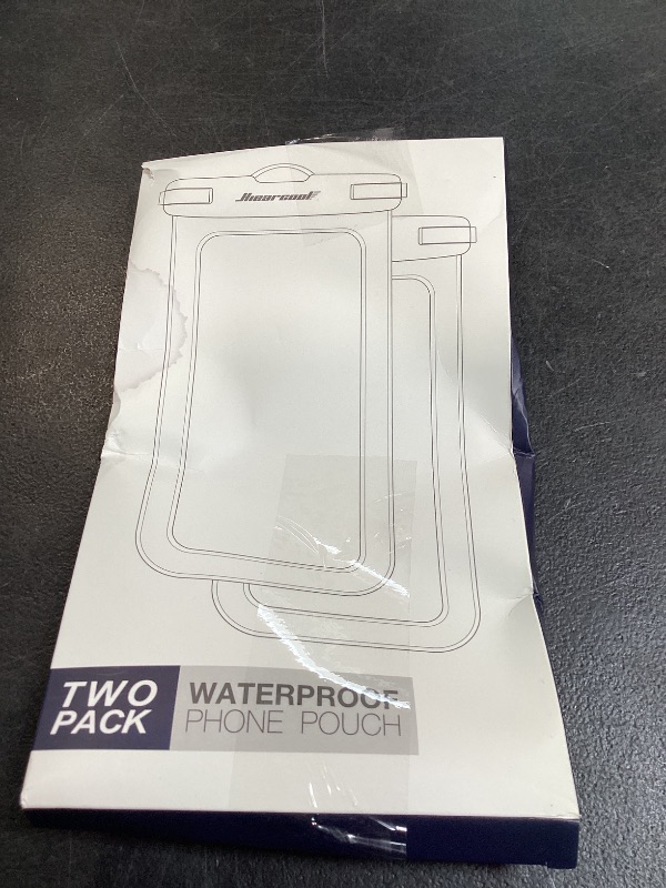 Photo 1 of Hiearcool Waterproof Phone Pouch, IPX8 Waterproof Phone Case for iPhone 17/16/15/14 Pro Max, Cell Phone Dry Bag for Beach & Cruise Essentials, Touch Screen, Lanyard Included, 2 Pack (Fits Up to 8.9”)