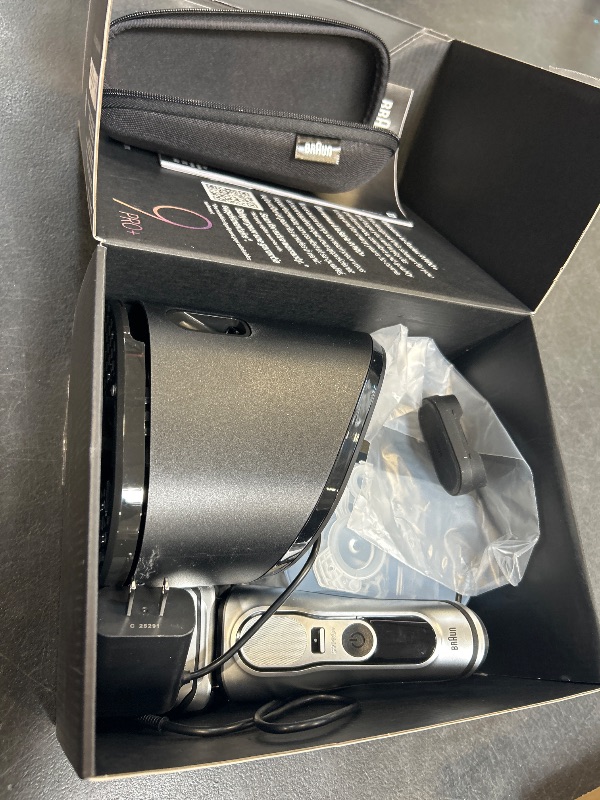 Photo 1 of Braun Series 9 PRO+ Electric Shaver, Wet & Dry Razor, Pro SensoAdapt, 6in1 SmartCare Center, 9697CC, Silver