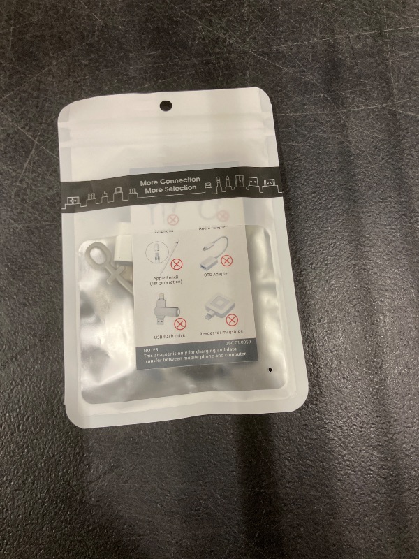 Photo 1 of 4 Pack Lightning to USB C Adapter for iPhone 15/16/17/17 Pro Max/Plus,Samsung S25,Support Charging & Data Transfer,Type C Charger Connector Cable,Lightning Female to USB C Male Adapter,Not for Audio