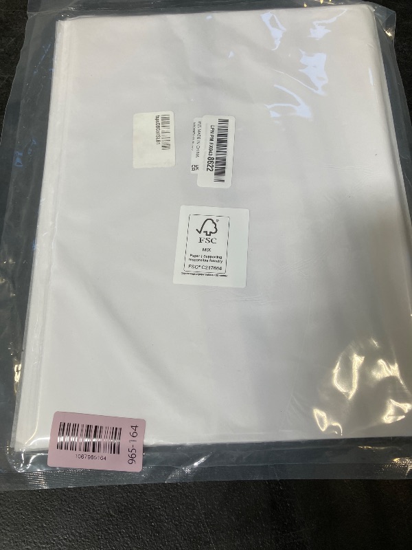 Photo 1 of 160 Sheets White Tissue Paper Bulk 14 X 20 Inches Wrapping Tissue Paper for Gift Bags Mother's Day Art Crafts Weddings Baby Shower Birthday Decor and Box Bag Filler