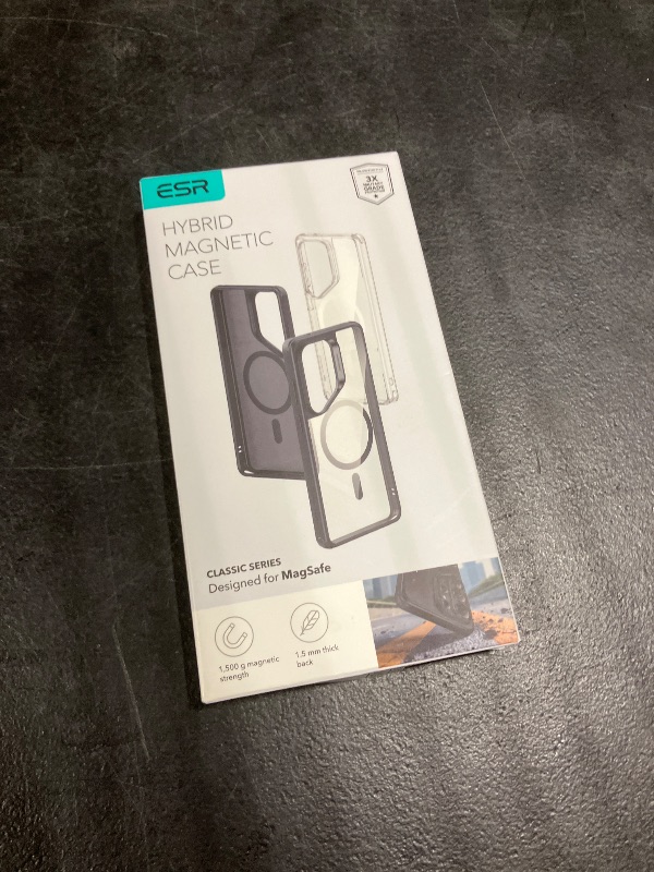 Photo 1 of ESR for Samsung Galaxy S26 Ultra Phone Case, Compatible with MagSafe, Military-Grade Protection, Shockproof Magnetic Case for Samsung Galaxy S26 Ultra, Classic Hybrid Series, Clear