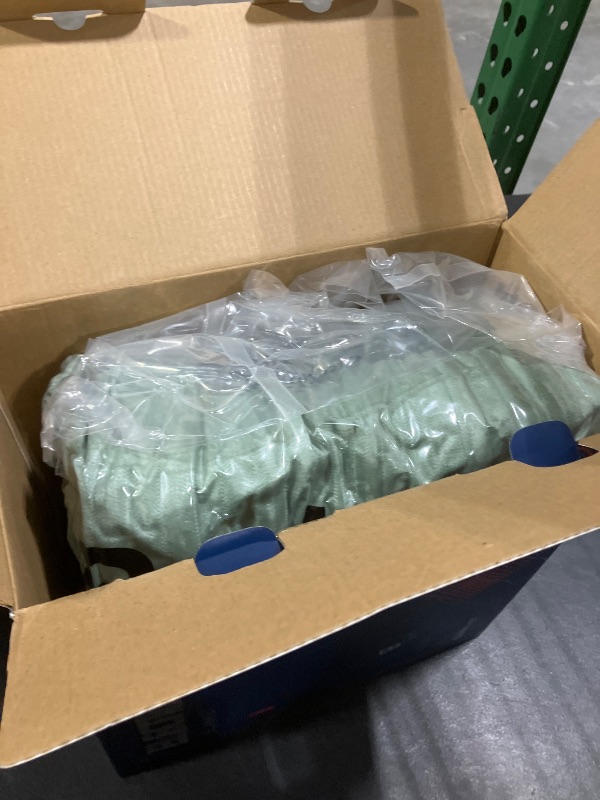 Photo 1 of Bedsure GentleSoft Heated Blanket Throw - Soft Ribbed Flannel Electric Blanket, Heating with 4 Time Settings, 6 Heat Settings, and 3 hrs Timer Auto Shut Off, Gifts for Grandma (50x60 inches, Green)