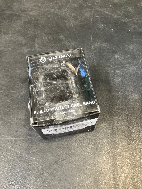 Photo 1 of ULTIMAL Rugged Case with Band for Apple Watch 44mm,Compatible with Apple Watch Series SE 3/SE 2/SE Generation/6/5/4, Military Grade Shockproof Bumper Cover for iWatch Tactical Band Men (Black, 44mm)