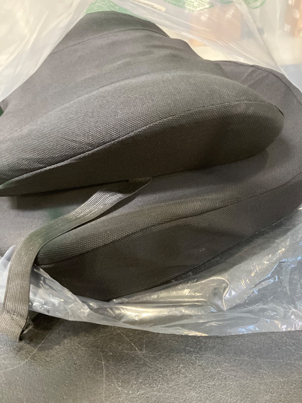 Photo 1 of Seat Cushion Lumbar Support Pillow for Office Chair, X Large Memory Foam Chair Cushions for Sciatica Tailbone Pain Relief Coccyx Pad for Wheelchair, Car, Home, Office, Desk