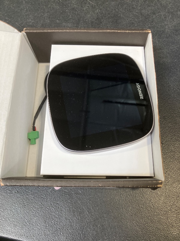 Photo 1 of Renogy ONE Core: All-in-one Off-Grid Energy Monitoring Panel, Battery Monitoring for Van, Cabin, Boat and Tiny Homes, Works with Renogy Energy Devices, Wi-Fi Version, Black