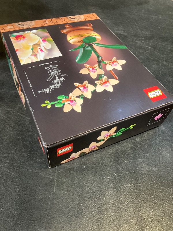 Photo 1 of LEGO Botanicals Mini Orchid Building Set - Artificial, Fake Orchid for Home Decor, Adults Ages 18+ - Gift for Mothers Day - Indoor Plant Decorations for Table, Desk, Office - 10343