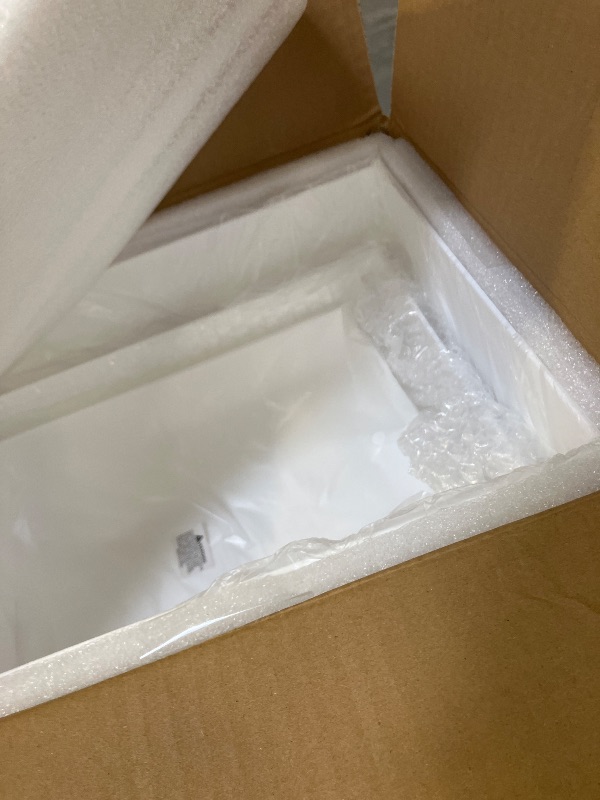 Photo 1 of Liengoron 3Pcs White Buffet Risers 10" 12" 14" Acrylic Food Risers Display Stands Catering Supplies Buffet Display with Hollow Bottom