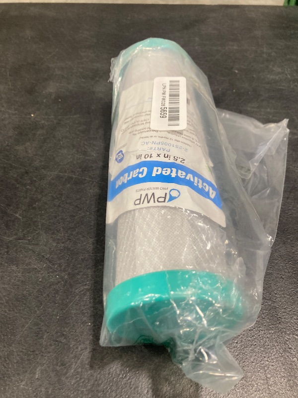 Photo 1 of 2.5 x 10 RV Water Filter Activated Carbon Block Push-Nipple Cartridge Replaces FRE-10-GN for Use with FRE-10H Housing OEM