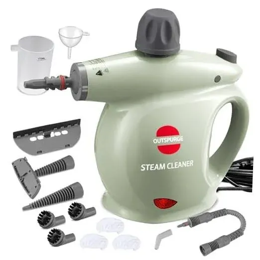 Photo 1 of Outspurge Handheld Steam Cleaner, Pressurized Multi Surface Steam Shot with 13 Accessories,