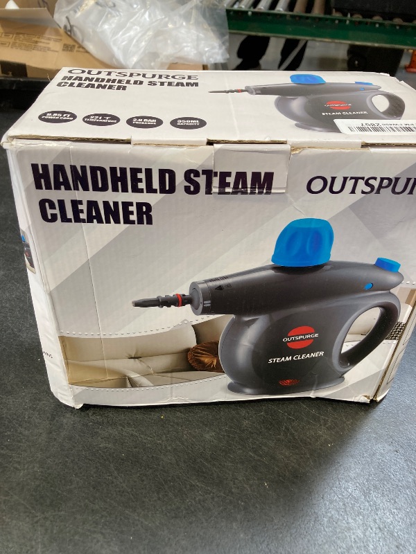 Photo 1 of Outspurge Handheld Steam Cleaner, Pressurized Multi Surface Steam Shot with 13 Accessories,