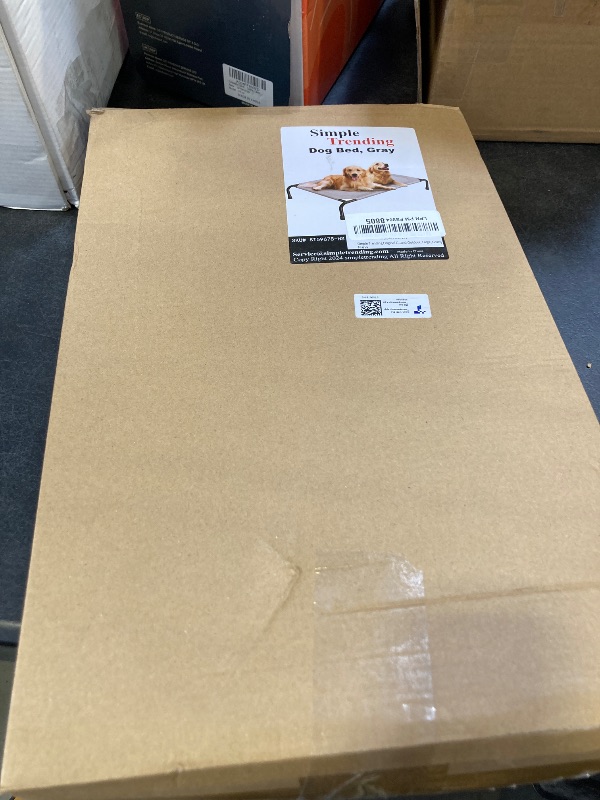 Photo 1 of Cooling Breathable Elevated Dog Bed with Metal Frame for Large Dog