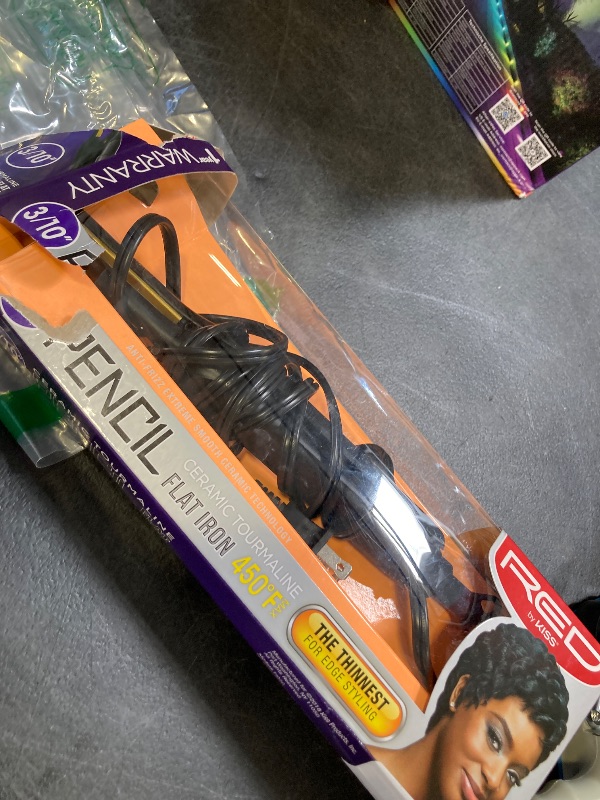 Photo 1 of Red By Kiss 0.3 Inch Pencil Flat Iron With Ceramic Tourmaline