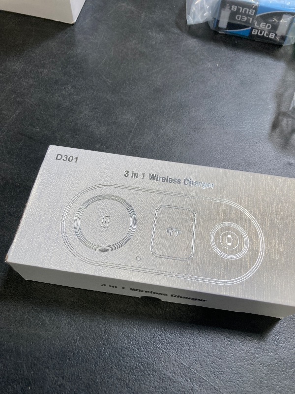 Photo 1 of 3 in 1 Charging Station for Apple Devices, Faster Mag-Safe Charger Stand, Magnetic Wireless Charger Station for iPhone 17 16 15 14 13 12 Pro Max Plus, Apple Watch iwacth & AirPods, Adjustable Angle