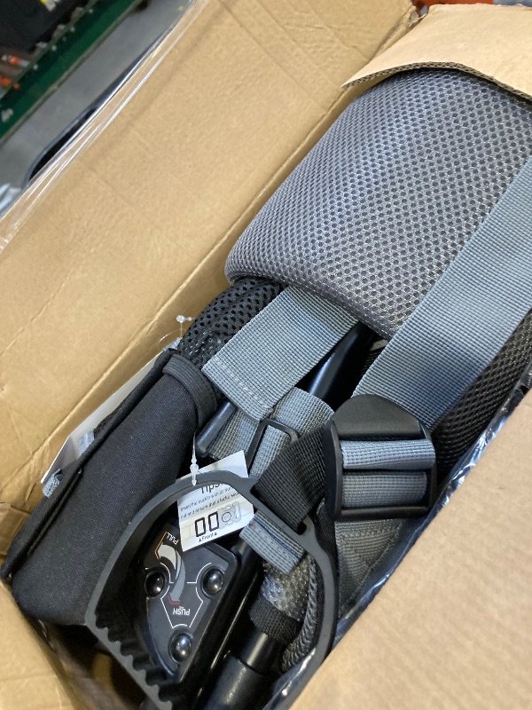 Photo 1 of besrey Baby Backpack Carrier, Toddler Hiking Backpack with Safety 3-Height Seat, Adjustable Straps&Waist Belt, Foldable Frame Lightweight Large Capacity Child Carrier for Hiking (Black)