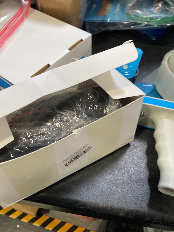 Photo 1 of Ouzorp Car Steering Wheel Cover, Microfiber Leather Steering Wheel Covers with Anti-Slip Lining, Universal 14.5-15 inchs Black with Red line