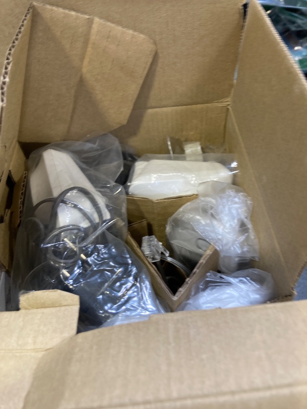 Photo 1 of Panasonic Cordless Phone with Answering Machine, Link2Cell Bluetooth Home Phones, Voice Assistant and Advanced Call Blocking, Expandable System with 3 Handsets - KX-TGD863W (White)