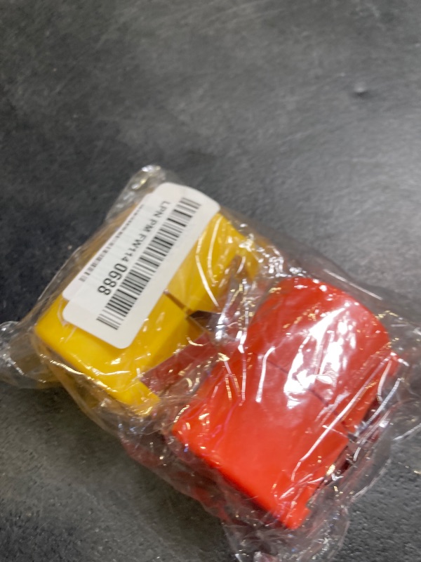 Photo 1 of 2Pcs Egg Shell Opener, 2025 New Egg Cracker Tool for Raw Eggs, Hard Boiled Egg Peeler Egg Cube Egg Separator Handheld, Stainless Steel Eggshell Breaker Egg Shell Cutter Kitchen Gadgets?Orange+Yellow?