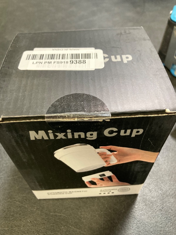 Photo 1 of Self Stirring Coffee Mug, Rechargeable Self Stirring Mug with Temperature Display, Automatic Self-Stirring Magnetic Coffee Mug for Coffee, Tea, Milk 13OZ