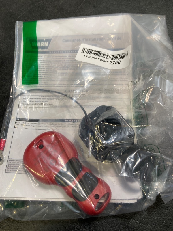 Photo 1 of WARN 90287 Winch Component Accessory: Wireless Remote Control System for Truck and SUV Winches with 5 Wire Electrical System