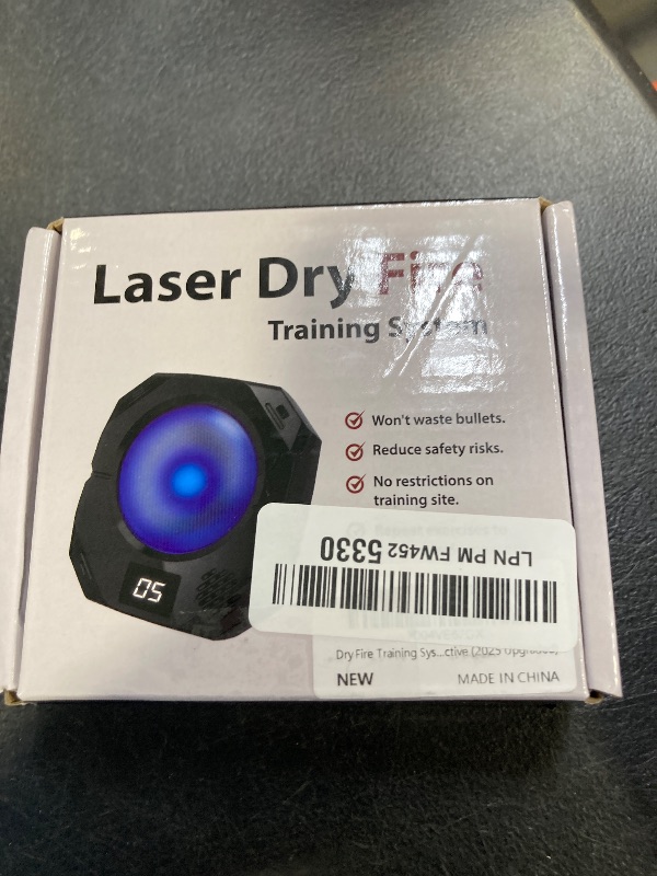 Photo 1 of Dry Fire Training System,Portable Fast Charge Electronic Target Compatible with Most of Training Cartridges 9mm for Practive (2025 Upgraded)