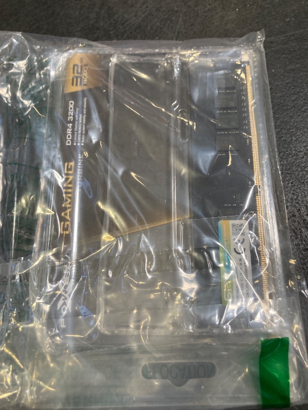 Photo 1 of Silicon Power Value Gaming DDR4 RAM 32GB (2x16GB) 3200MHz (PC4 25600) 288-pin CL16 1.35V UDIMM Desktop Memory Module with Heatsink Grey SU032GXLZU320BDAJ7