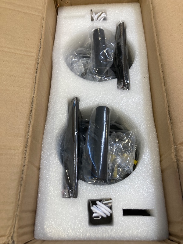 Photo 1 of Tartek Battery Operated Wall Sconces Set of Two, Rechargeable Wall Lights with Remote Control, Dimmable 3000K-6000K LED Wall Lamp, 360°Rotate, Long Wireless Sconces for Living Room, Bedroom