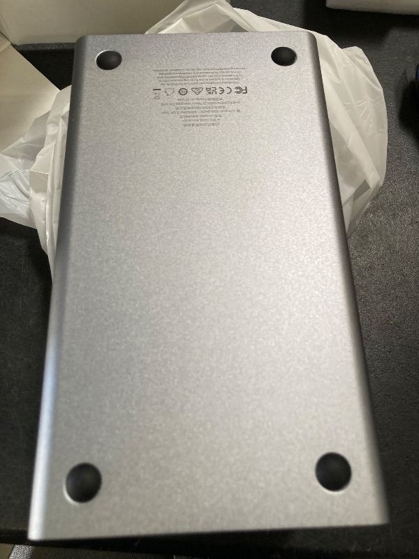 Photo 1 of ORICO 4 Bay Raid Hard Drive Enclosure Support 8 RAID Modes for 3.5inch HDD Max up to 88TB for External Direct Attached Storage, Efficient Expansion Backup(Alluminum Alloy)-9848RU3