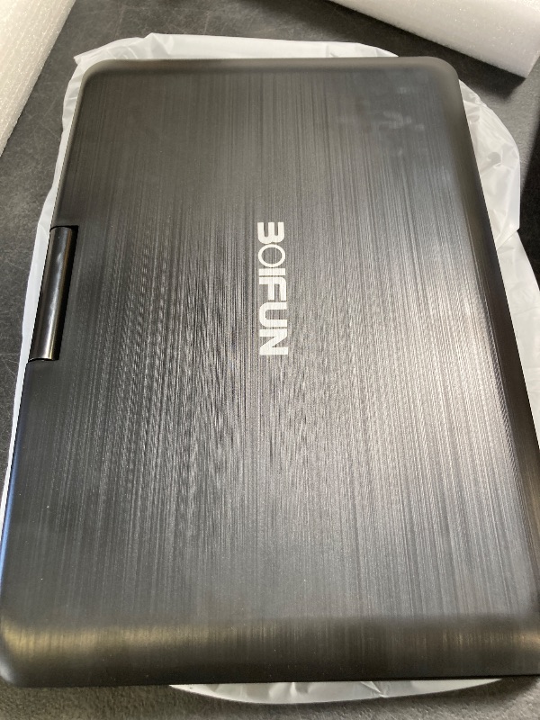 Photo 1 of 17.5" Portable DVD Player with 15.6" Large HD Screen, 6 Hours Rechargeable Battery, Support USB/SD Card/Sync TV and Multiple Disc Formats, High Volume Speaker, Black