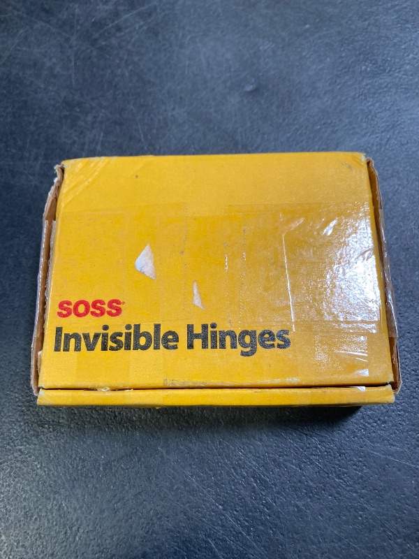 Photo 1 of SOSS Invisible Hinge Model 218 for 1-3/4" Thick Material, 20 Minute Fire Rated, Zinc, Satin Nickel Exterior Finish, Model Number 218US15