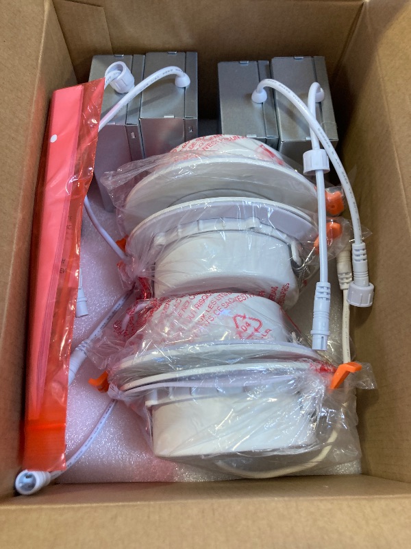 Photo 1 of CLOUDY BAY 4 inch Gimbal Smart WiFi LED Recessed Lights,RGBCW Color Changing,Compatible with Alexa and Google Home Assistant,No Hub Required,2700K-6500K,IC Rated,Pack of 4