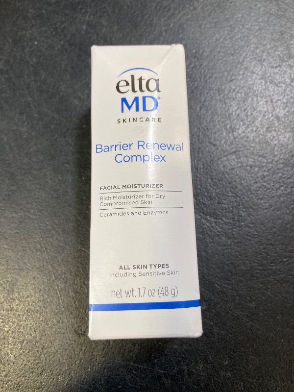 Photo 1 of EltaMD Barrier Renewal Complex Face Moisturizer for Dry Skin, Sensitive Skin Moisturizer for Face, 1.7 oz Pump