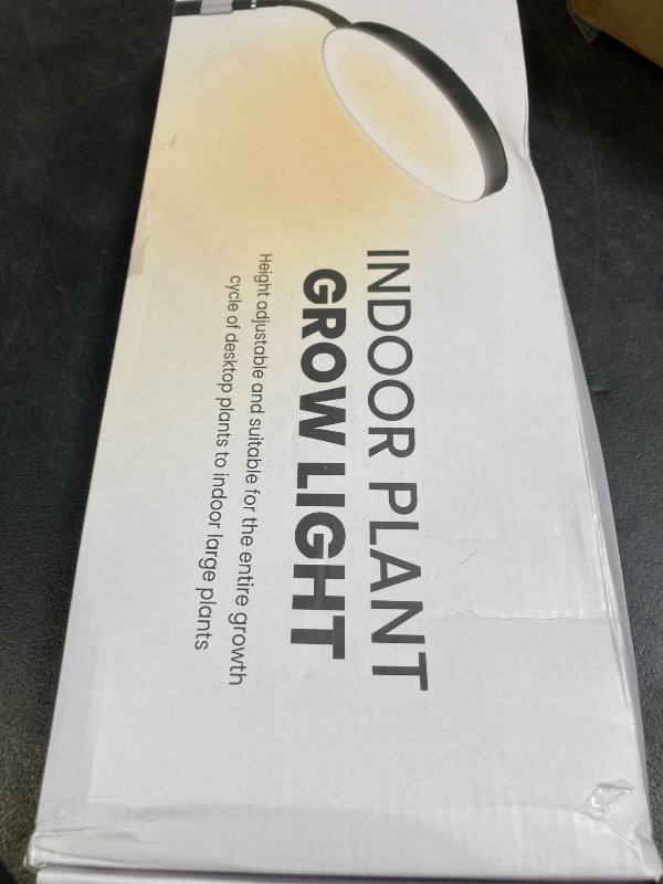 Photo 1 of MistyJungle Plant Grow Lights for Indoor,20W Large Round Full Spectrum Warm Light with Gooseneck,63in Tall Stand Floor Growing Lamp, Auto Timer,10 Dimmable Levels for Tall Small Plants Flower Growth
