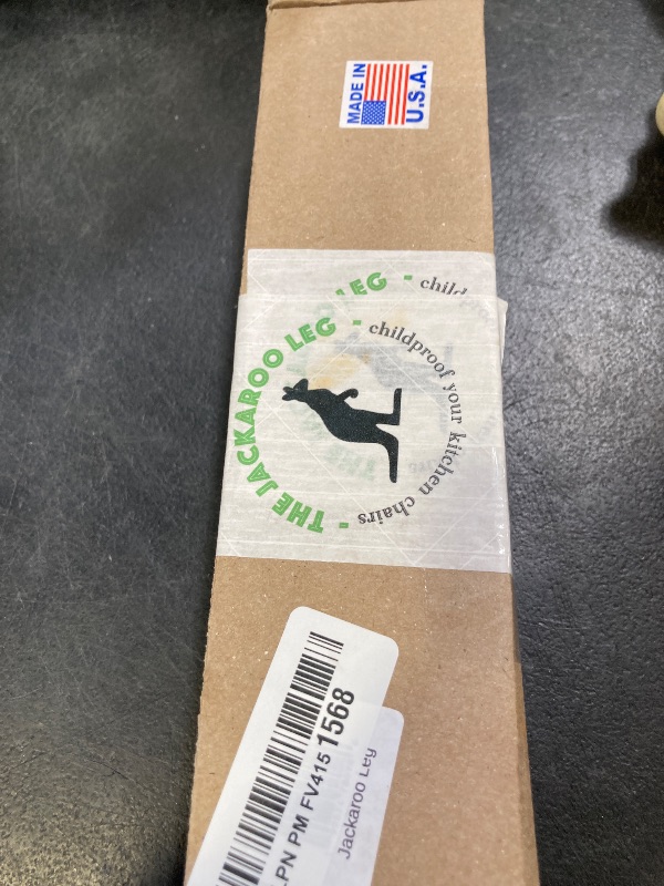 Photo 1 of Jackaroo Leg Classic, Anti Tipping Chair Stabalizer, Childproof your kitchen chairs, protect your kids from accidents, Set for 1 chair, highchair stabalizer