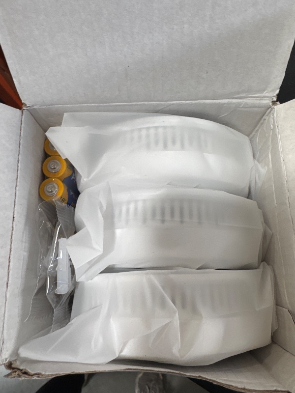 Photo 1 of 3-Pack  And Carbon Monoxide Detector Combo, 2-in-1 Dual Sensor CO & Smoke Alarm, Battery Operated Carbon Monoxide Detectors with LCD Display for Home, Easy to Install