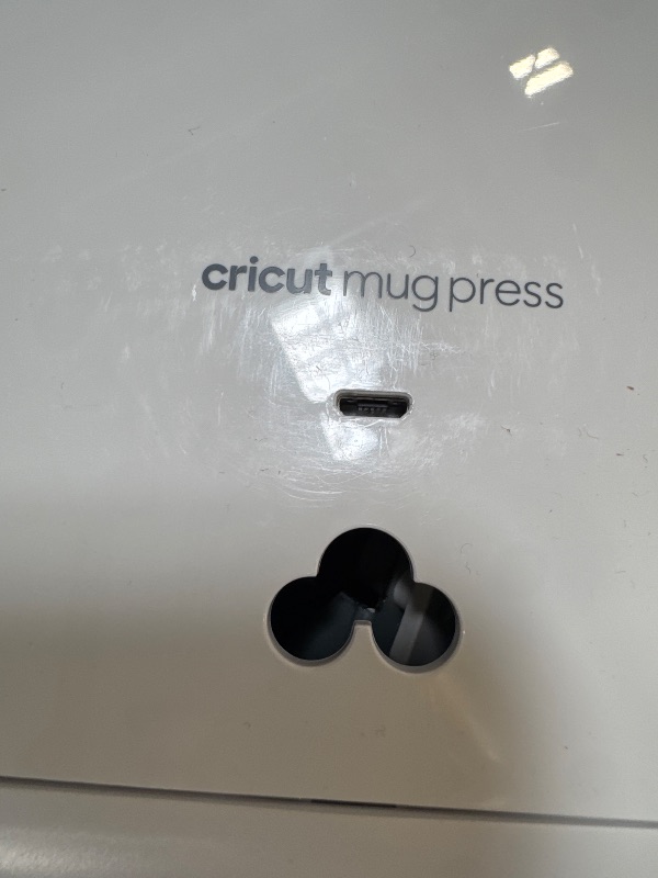 Photo 1 of Cricut Mug Press + 4 Blank Mugs (12oz each)
