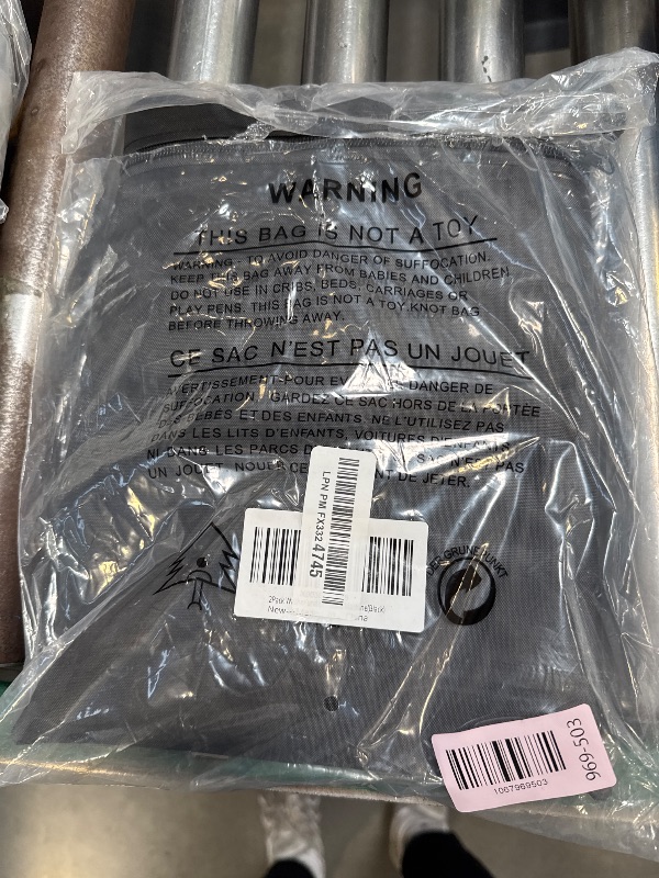 Photo 1 of 2Pack Washer and Dryer Covers, Portable Washer Cover with Zipper Design Dustproof Waterproof Laundry Covers for Washer and Dryer, Washing Machine Cover Fit for Most Top Load Machine(Black)