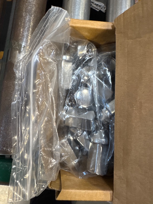 Photo 1 of 32pcs 14x1.5 OEM Lug Nuts Replacement 2008-2024 Chevy Silverado GMC Sierra 2500 3500, M14-1.5 One-Piece Design Chrome Large Acorn Seat Wheel LugNuts 1.75" Height 7/8" Hex GM Part No 611-236 9596070