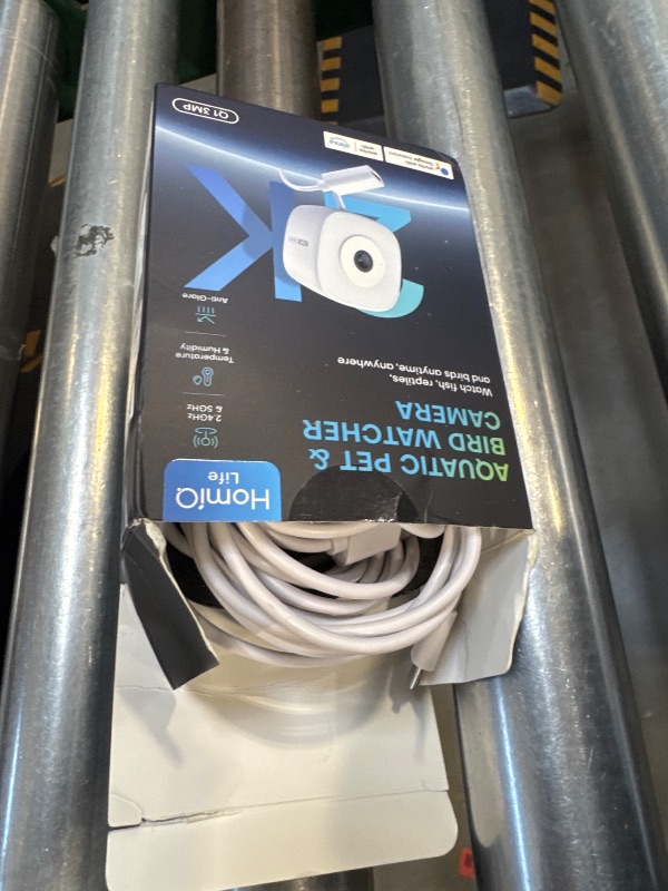 Photo 1 of HOMIQ LIFE 3MP 2K Aquarium & Terrarium Pet Camera.Install &Close-Focus Lens for Fish,Lizard, Reptile Pet and Window Bird Feeder,2.4GHz & 5GHz WiFi,Auto-Focus,24/7 Recording